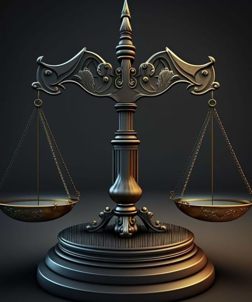 'scales of justice ' Poster, picture, metal print, paint by Kasons Tephens _ Displate